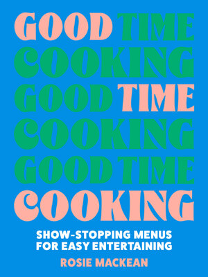 cover image of Good Time Cooking